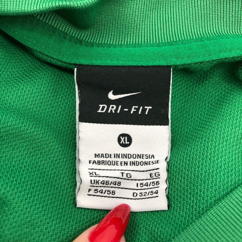 Nike Dri-Fit Green Long Sleeve Tee, Size XL - Picture 4 of 6